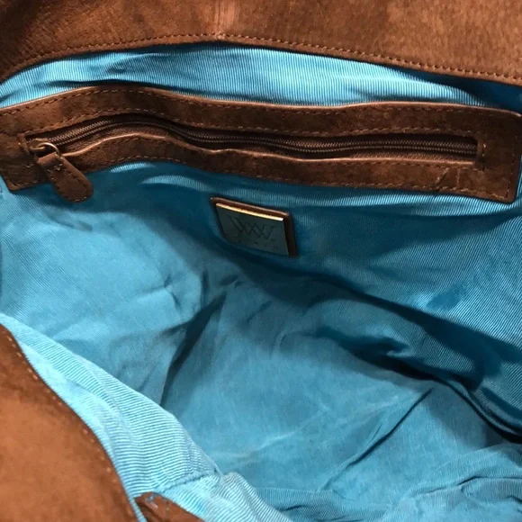 Worth New York Suede Studded Shoulder Bag - Picture 8 of 10